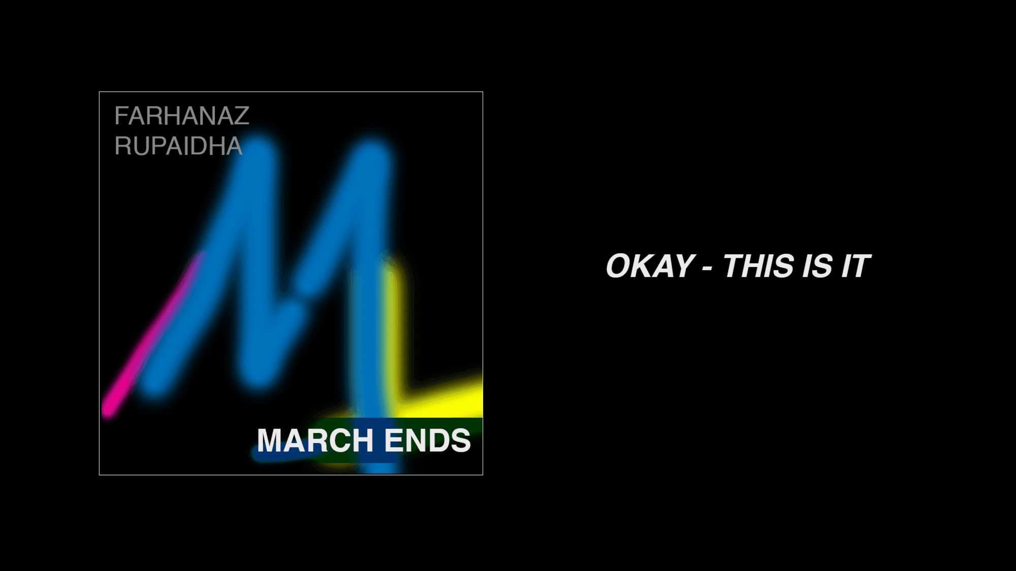 Cover Image for March Ends